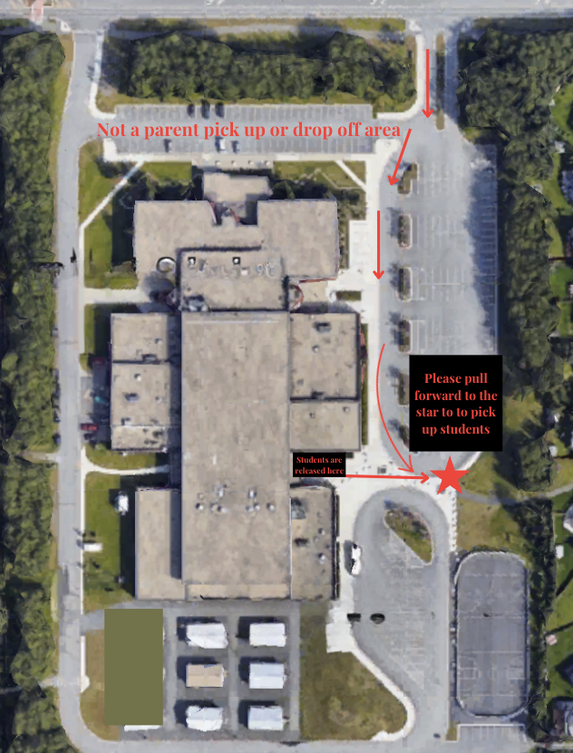 Parent Pick Up Map